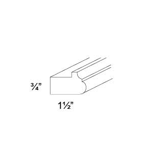 LIGHT RAIL MOLDING - Prima Aesthetic White