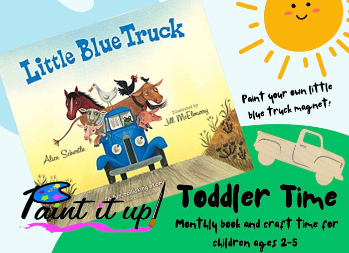 Little Blue Truck Toddler Craft
