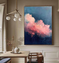 Luminous Sky Clouds Canvas Soft Pastel Wall Art for Serene Decor #OS 003