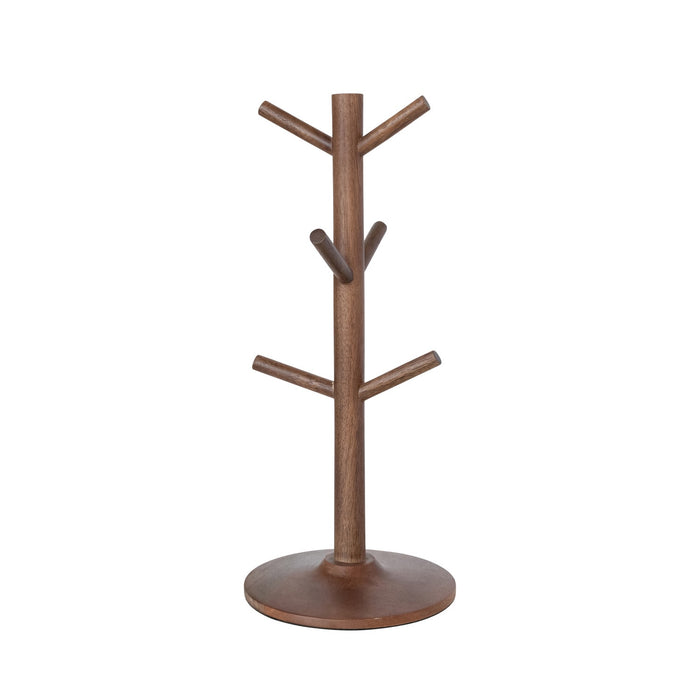 Mango Wood Mug Holder 6 3/4"x 16"H