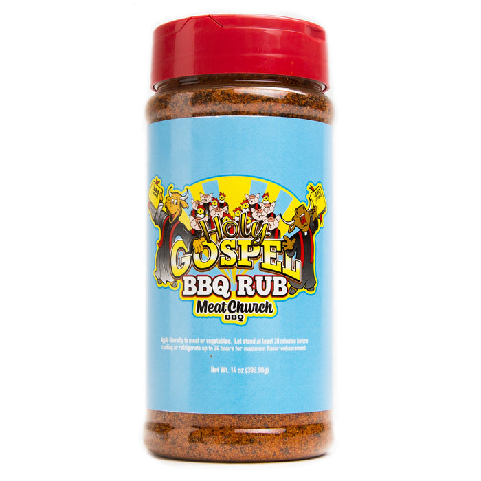 Meat Church Holy Gospel BBQ Rub - Gluten-Free All-Purpose Seasoning