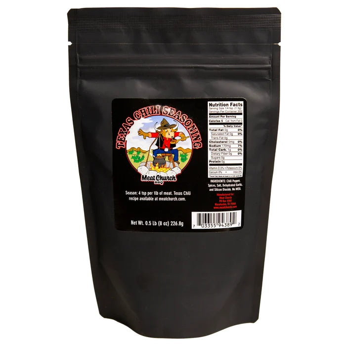 Meat Church Texas Chili Seasoning - Gluten & MSG Free