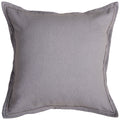 MELCHIORSEN NEUTRAL  SOLID MODERN INDUSTRIAL  THROW PILLOW