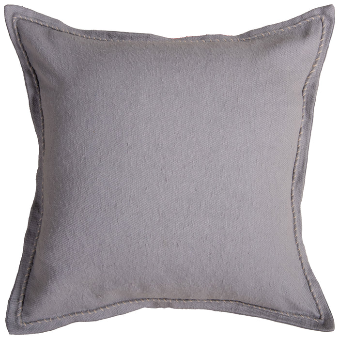 MELCHIORSEN NEUTRAL  SOLID MODERN INDUSTRIAL  THROW PILLOW