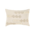 MICHAELSEN NATURAL  TONAL GEOMETRIC BOHO THROW PILLOW