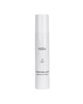 NIRA Moisture-Lock Hyaluronic Acid Serum in sleek white bottle designed for advanced skincare hydration.
