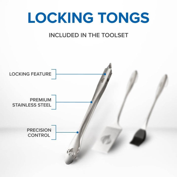 Napoleon Stainless Steel 3 Piece Toolset