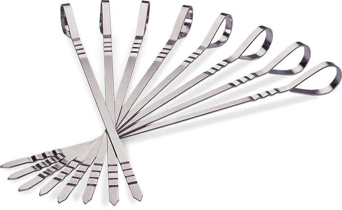 Napoleon Stainless Steel Multifunctional Skewers (8 Pack)