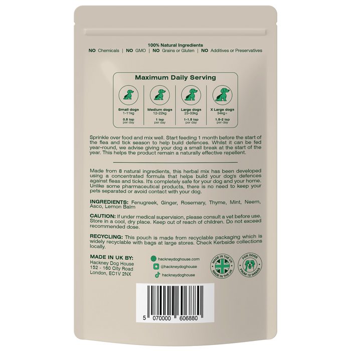 Natural Flea & Tick For Dogs