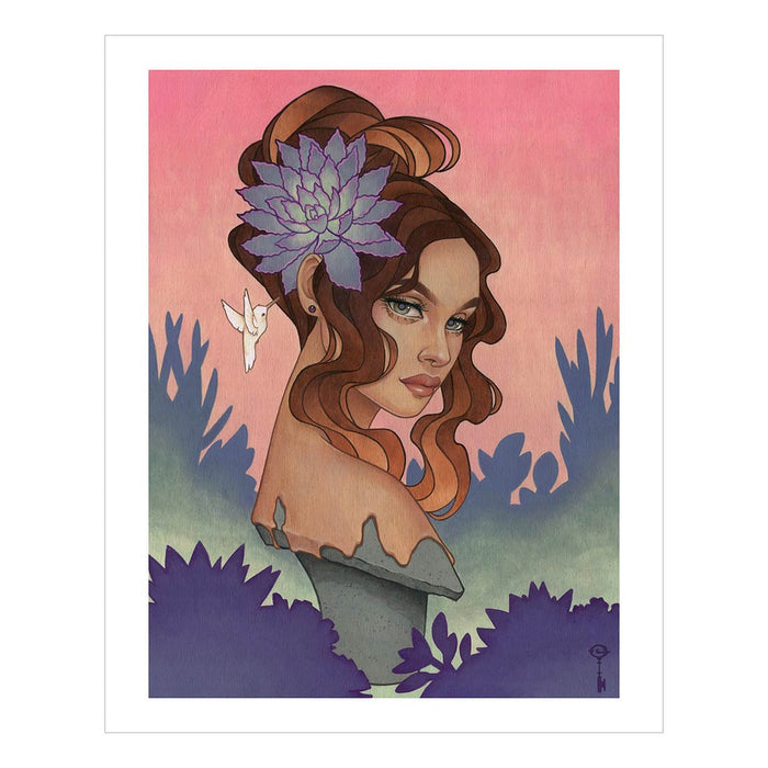 Neon Dawn Fine Art Print