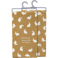 Nobunny- Dish Towel