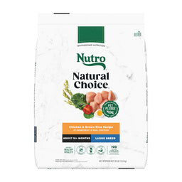 Nutro Natural Choice Adult Large Breed Dry Dog Food, Chicken and Brown Rice Recipe