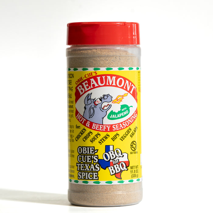 Obie-Cue’s Beaumont Hot & Beefy Seasoning