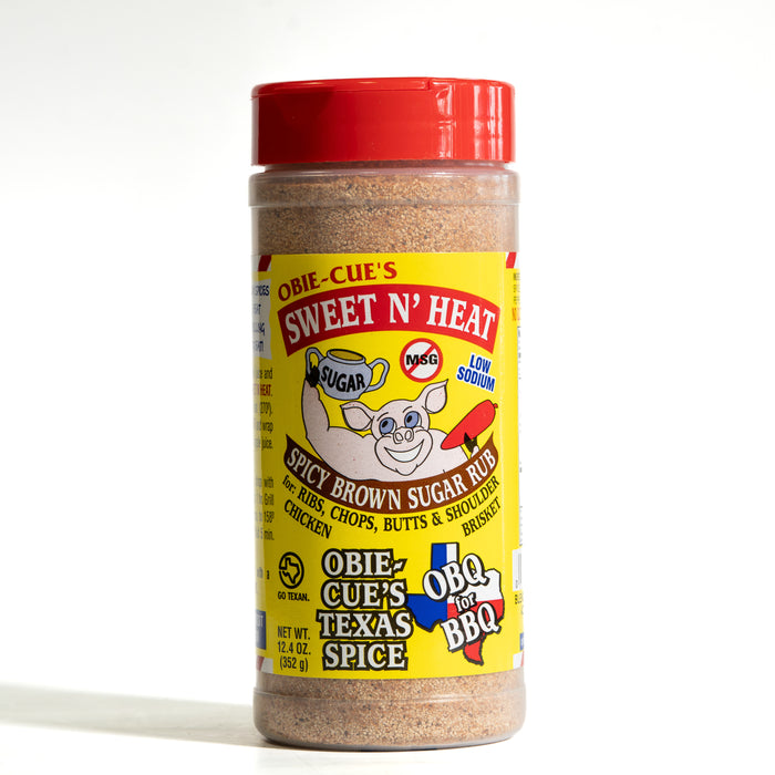 Obie-Cue's Sweet N' Heat Spicy Brown Sugar Rub