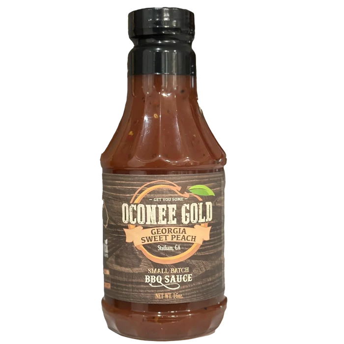 Oconee Gold Georgia Sweet Peach BBQ Sauce - Get You Some