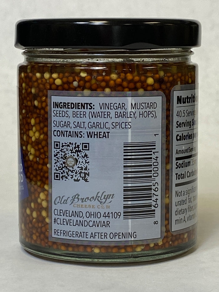 Old Brooklyn Mustards Pepped Up Mustard