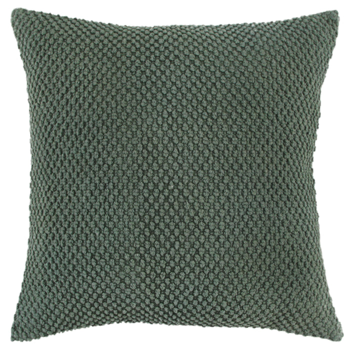 OLSSON OLIVE GREEN SOLID URBAN FARMHOUSE THROW PILLOW