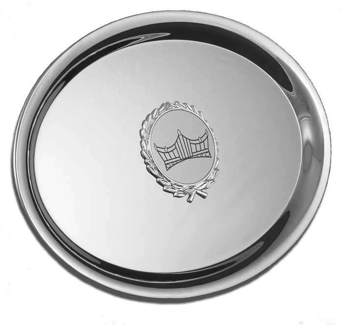 Pageant Oval Nickel Plated Tray - Schoppy's Since 1921