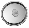Pageant Oval Nickel Plated Tray - Schoppy's Since 1921