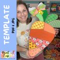 Patchwork Carrot Template
