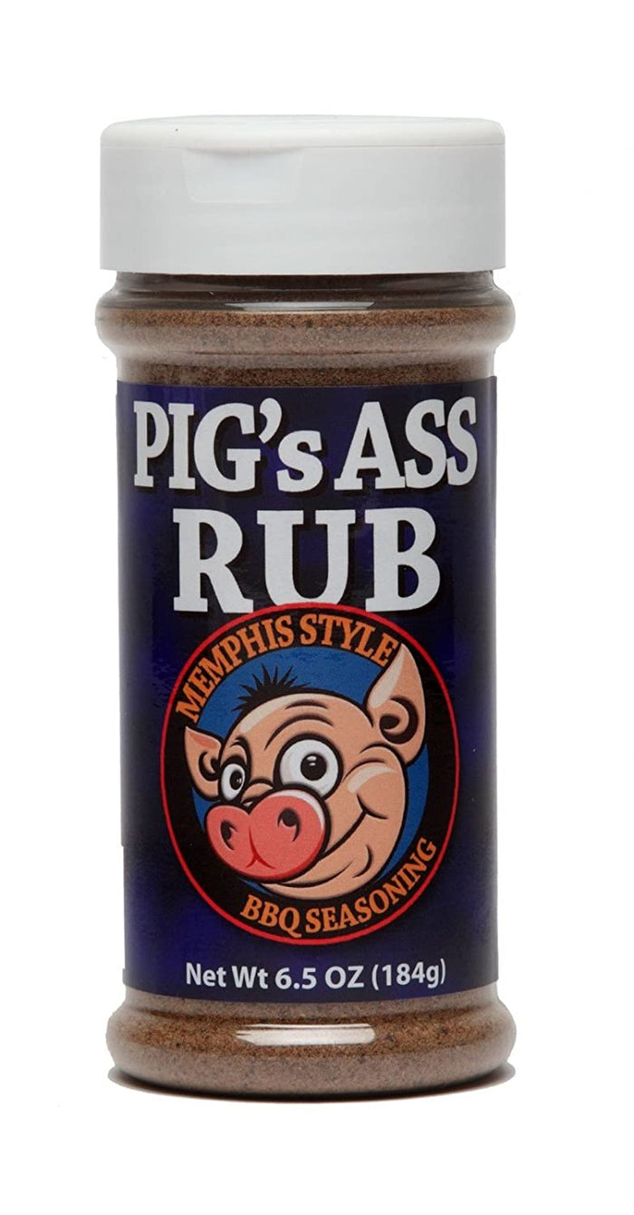 Pig’s Ass Memphis Style Rub - Gluten-Free Sweet & Spicy BBQ Seasoning