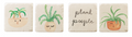 Plant People Coaster(4 pc. Set)