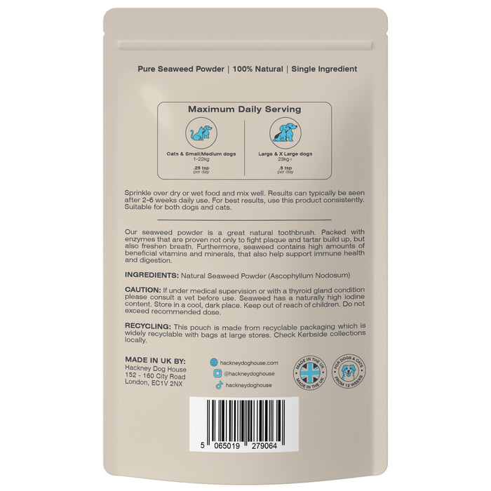 Plaque Seaweed Powder for Dogs