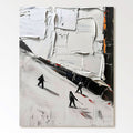 Plaster Wall Art "Whispers of Winter" - nukeart