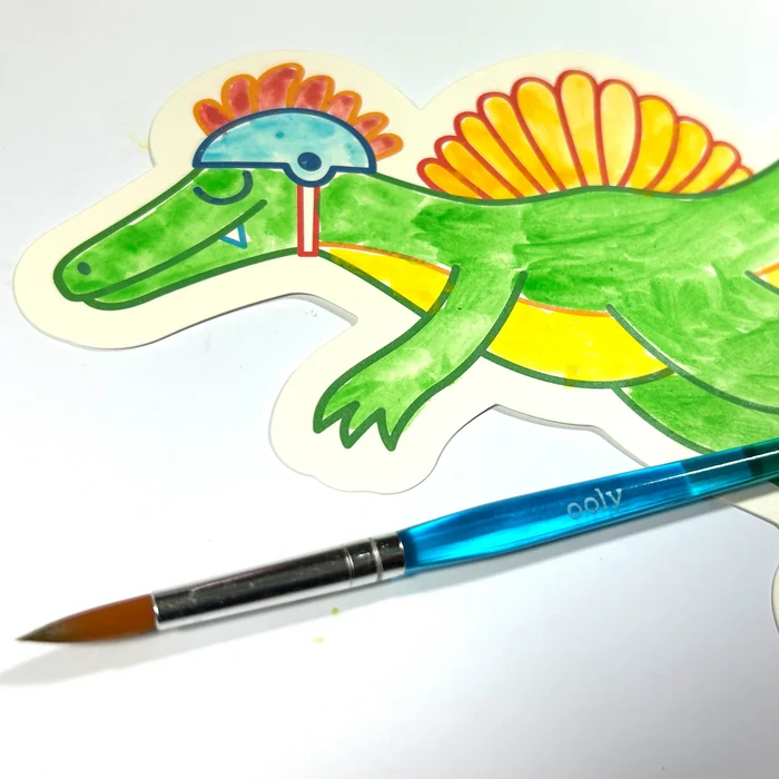 Playful Painters: Easy Watercolor Painting Kit- Chills & Thrills Dinos