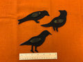 Pre Cut Small Crow Shapes mixed