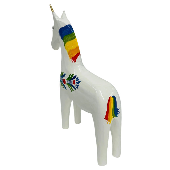 Rainbow Dala Unicorn