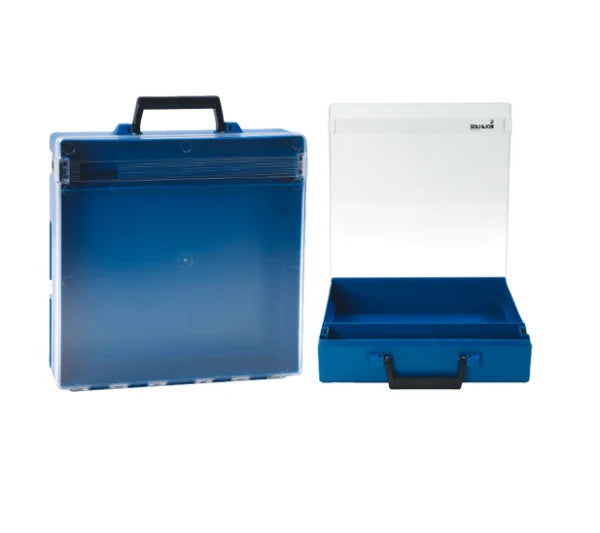 RC002/CL Blue RolaCase + Clear Lid