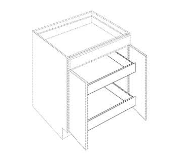 ROLL OUT TRAY  - Prima Aesthetic White