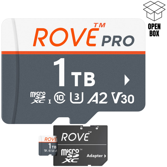 microSDXC memory card, 1TB, with microSD to adapter (Open Box)