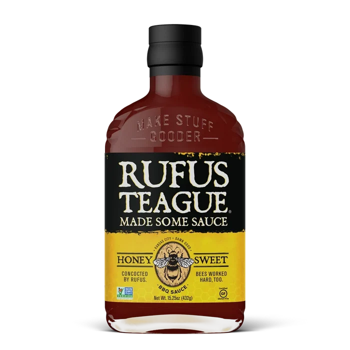 Rufus Teague Honey Sweet BBQ Sauce - The Kansas City BBQ Store