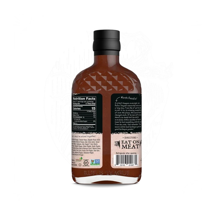 Rufus Teague Smoke 'N Chipotle Sugar-Free Barbecue Sauce