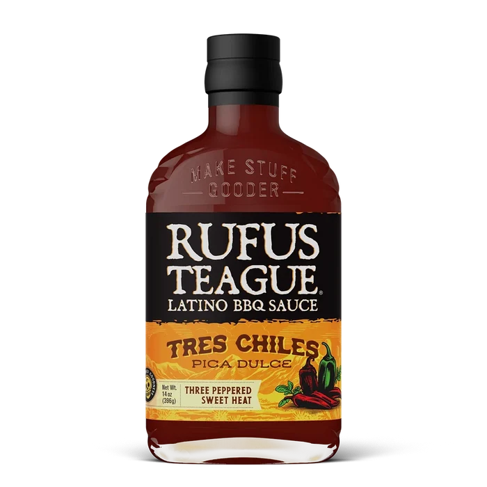 Rufus Teague Tres Chiles Pica Dulce Barbecue Sauce - The Kansas CIty BBQ Store