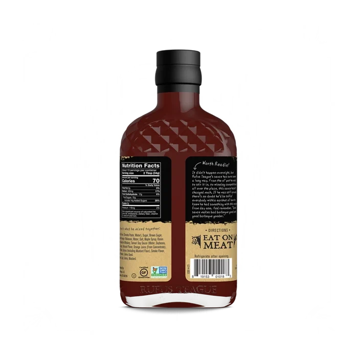 Rufus Teague Whiskey Maple Barbecue Sauce