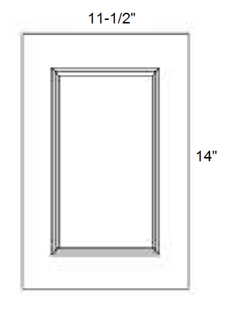 SAMPLE DOOR - Prima Aesthetic White