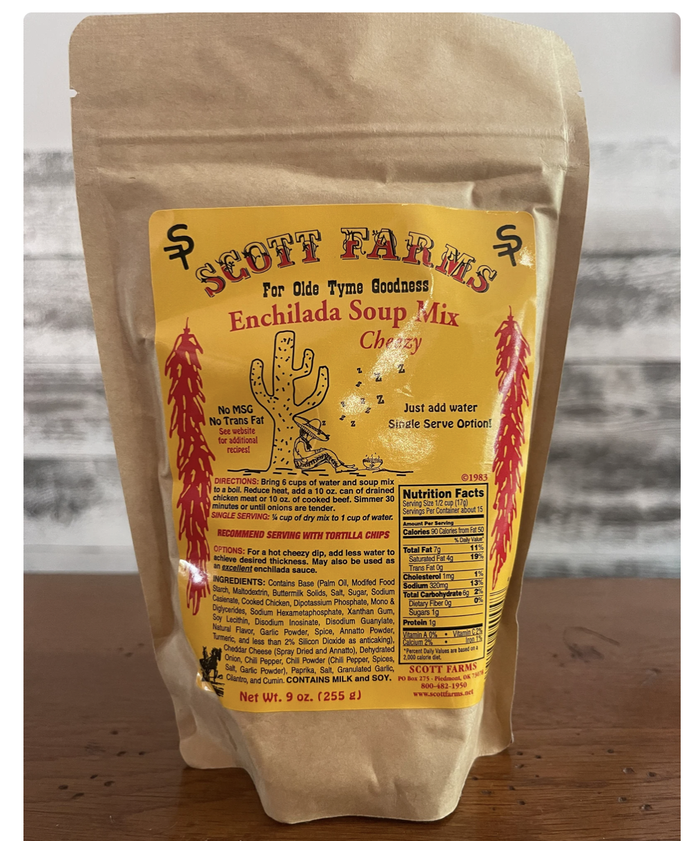 Scott Farms Cheezy Enchilada Soup Mix