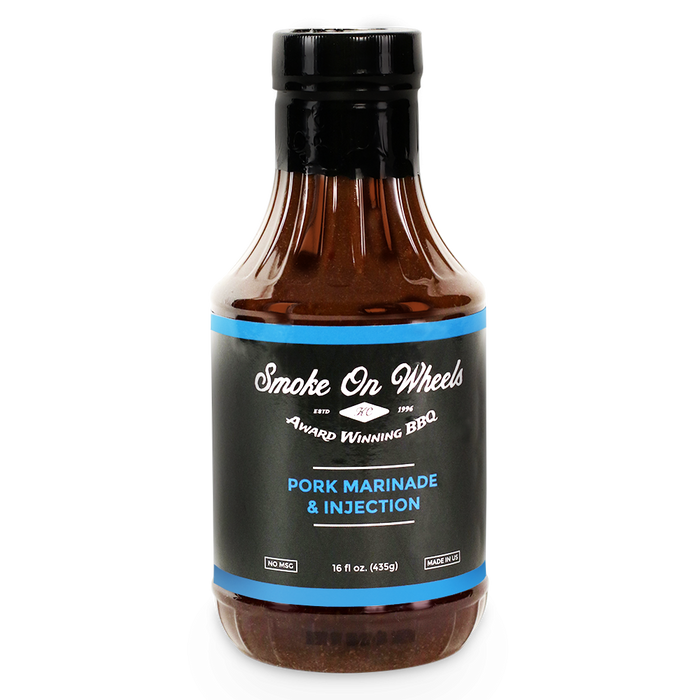 Smoke On Wheels Pork Marinade & Injection - Award Winning BBQ