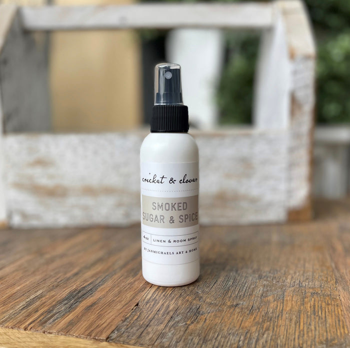 Smoked Sugar + Spice Linen and Room Spray