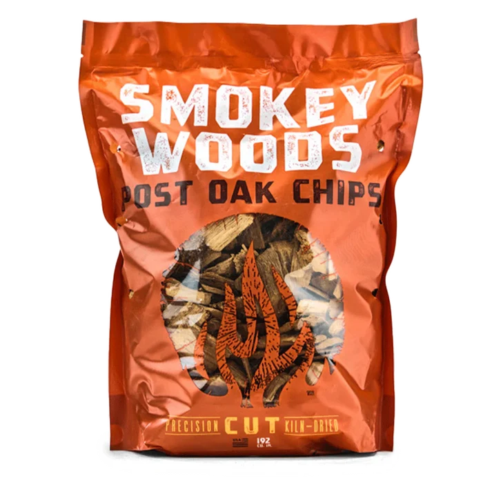 Smokey Woods™ Bagged Post Oak Wood Chips - Nationwide Shipping Available