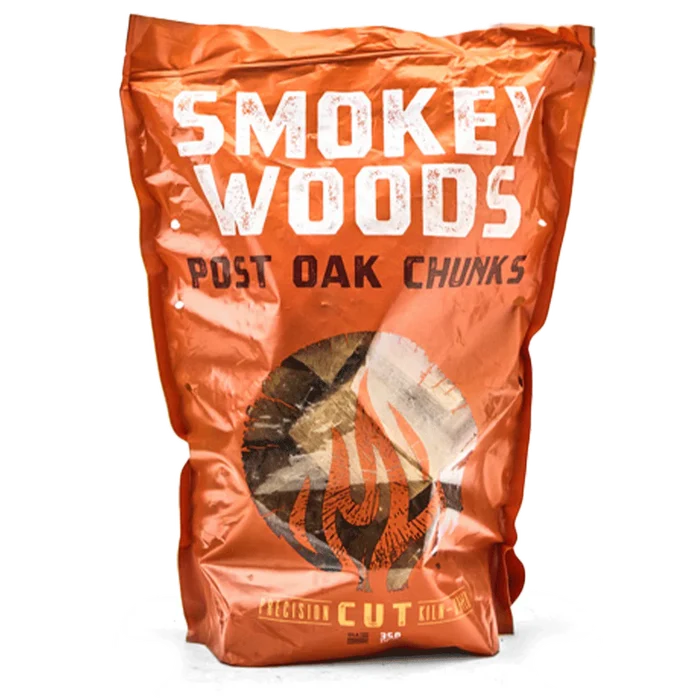 Smokey Woods Bagged Post Oak Wood Chunks