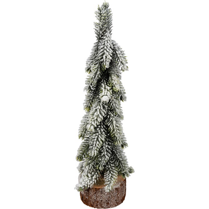 Snowy Thin Tree