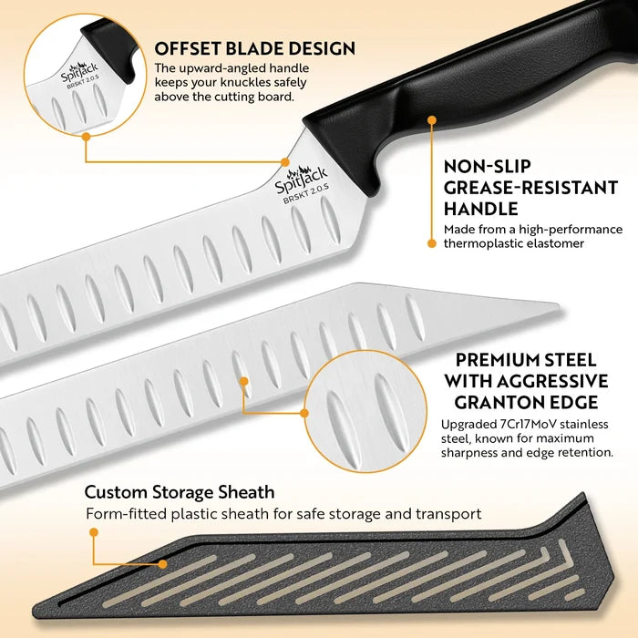 SpitJack Brisket Slicing Knife