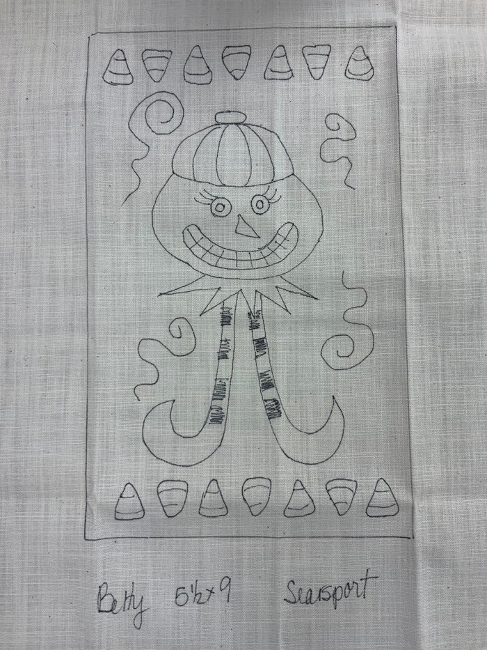 SRH MINI PUNCH NEEDLE PATTERN  Bethy 5.5x9
