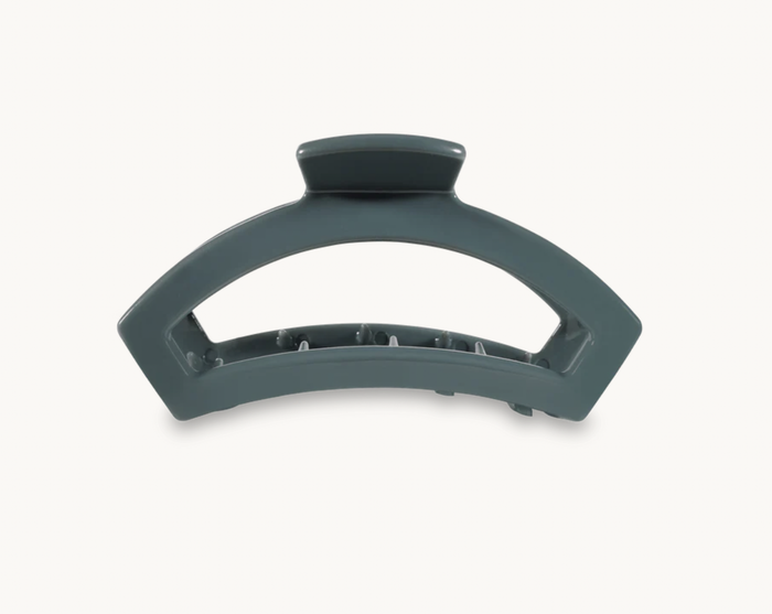 Storm Blue Medium Open Hair Clip