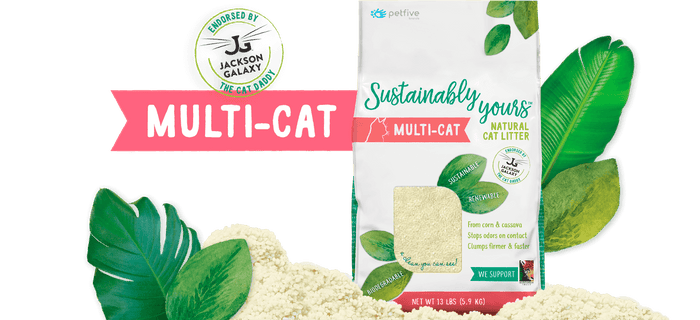 Sustainably Yours Multi-Cat Natural Litter