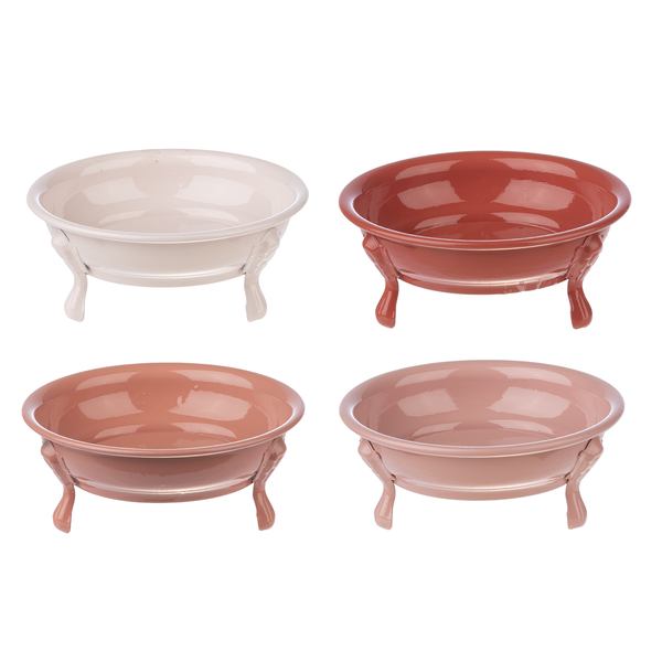 Terracotta Enamel Claw Foot Tub